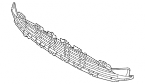 Lower grille of the front bumper of the Audi Q4 e-tron 22-25