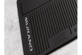 Set of floor mats for Nissan Murano z52 15-18 rubber, black