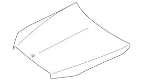 Bonnet bare Mercedes W213 E 17-20 aluminum