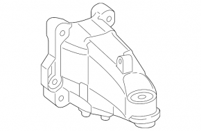 Engine mount bracket left Mercedes GLC 300/350e 16-19