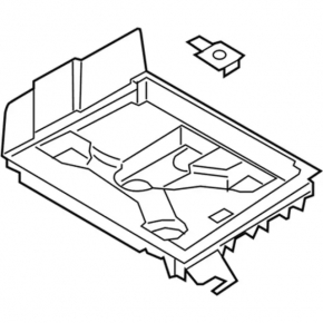 Battery tray Lincoln MKZ 13-20 Hybrid