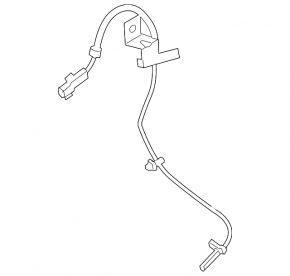 ABS sensor front right Ford Edge 15-24
