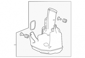 Air resonator Honda Accord 13-17