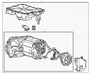 Rear electric motor Volkswagen ID.4 22-23 RWD