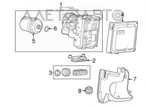 ABS Chevrolet Volt 13-15