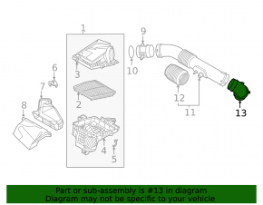 Hyundai Santa Fe 24-26 HEV Intake Duct