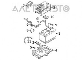 Negative battery terminal Kia K5 21-24
