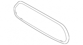 Mini Cooper F56 3D 14-21 Pre-Resident Grille Frame