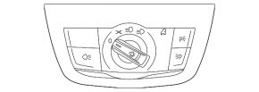 Light control BMW X3 G01 18-21 without LED PTF