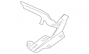 Right hood hinge for Nissan Murano z50 03-07