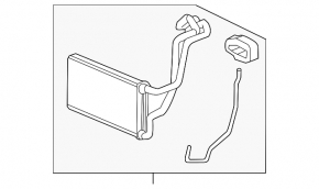 Honda Accord 16-17 Heater Radiator