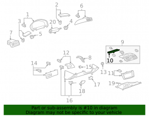 Watch set Toyota Solara 04-08