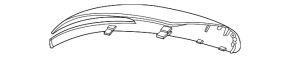 Left side mirror cover for Hyundai Sonata 20-23 (under turn signal)