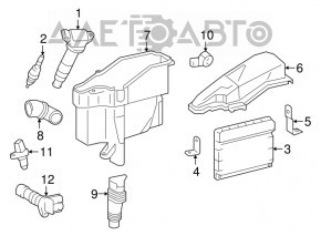 Camshaft Position Sensor Lexus RX350 10-15