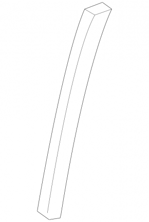 Door trim side rear right Mazda 3 19- rear