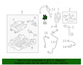 Ford Fusion mk5 13-20 2.5 solenoid valve