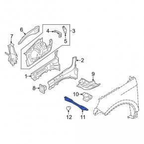 Lincoln MKZ 13-16 3.7 Front Subframe Strut