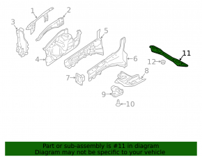 Lincoln MKZ 13-16 3.7 Front Subframe Strut