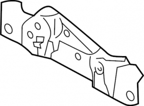 Infiniti QX50 19-25 Hood Lock Plate
