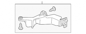 Honda Accord 13-15 front left lower headlight bracket