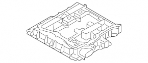 Oil pan Audi Q7 4L 10-15