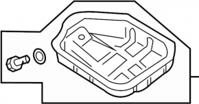 Oil pan Infiniti JX35 QX60 13-16