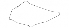 Hood naked Chevrolet Equinox 10-17 565Q black, dents