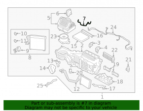 Nissan Rogue 21-26 Evaporator Temperature Sensor
