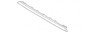 Front bumper molding lower Toyota Rav4 13-15 prerest usa
