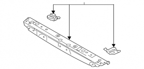 TV bar upper Subaru Impreza 17-23 GK