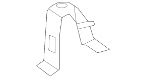 Upper front fender apron bracket for left Toyota Sequoia 22-25
