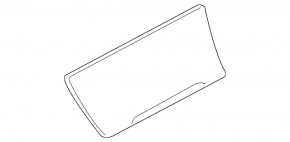 Box pocket central console VW Golf 15 - gray, scratches