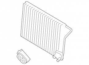 Evaporator BMW 3 F30 12-16