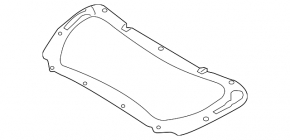 Nissan Altima hood insulation 19-24
