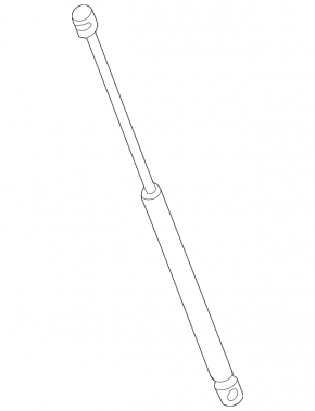 VW Touareg 11-17 Hood Shock Absorber