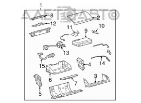 Monitor, display, navigation Lexus CT200h 11-12