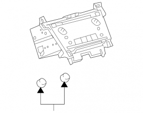 Radio Lexus Hs250h 10-12