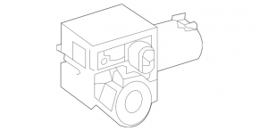 Mercedes CLA 14-19 center left airbag sensor