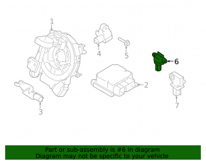Airbag sensor door left Ford Explorer 20-