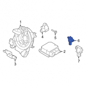 Airbag sensor door left Ford Explorer 20-