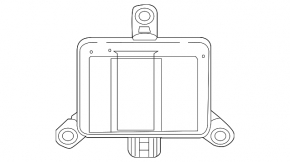 Blind Spot Sensor (BSM) left Mazda CX-50 2023-2024