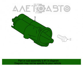 Starter Kia Forte 4d 14-16 without isg