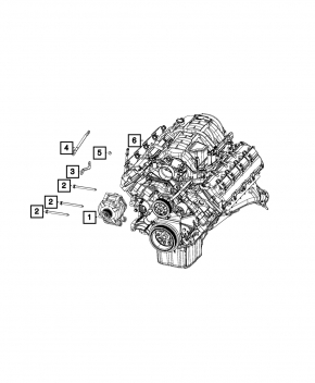 Generator Dodge Challenger 09-23 5.7