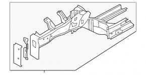 Front quarter left Hyundai Elantra UD 11-16