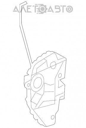 Front right door lock Honda Civic 4d 06-09