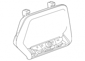 Monitor, display, navigation Chevrolet Camaro 16-