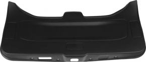Lower tailgate trim Nissan Pathfinder 13-20 black, scratches, without plug
