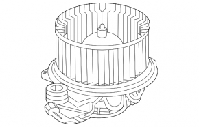 Mercedes A-Class V177 19-22 Heater Fan Motor