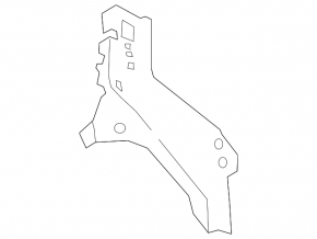 Front right fender bracket Ford C-max MK2 13-18 hybrid