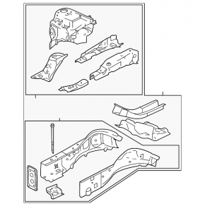 Front right quarter panel Mazda6 03-08